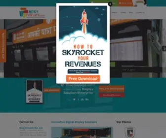 Bitsydisplays.com(Digital Sign Boards India) Screenshot