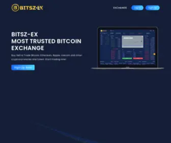 Bitsz-EX.com(Best Bitcoin & Cryptocurrency Exchange) Screenshot