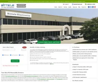 Bittele.com(Turn-key Printed Circuit Board (PCB) Manufacturing and Assembly China) Screenshot