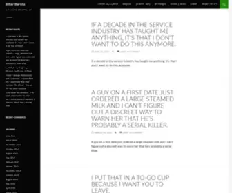 Bitterbarista.com(Bitterbarista) Screenshot