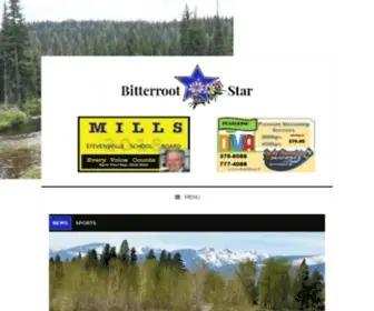 Bitterrootstar.com(Bitterroot Star) Screenshot