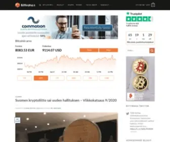 Bittiraha.fi(Bitcoin-palveluita suomalaisille) Screenshot