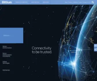 Bittium.com(Connectivity to be trusted) Screenshot