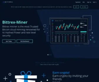 Bittrex-Miner.com(Free Website Builder) Screenshot