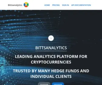 Bittsanalytics.com(Crypto Sentiment Analysis) Screenshot
