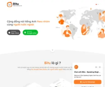 Bitu.vn(Ứng dụng luyện nói tiếng Anh theo nhóm) Screenshot
