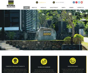 Bitumix.lk(Sri Lanka’s Flagship Bitumen Products Manufacturer & Supplier) Screenshot