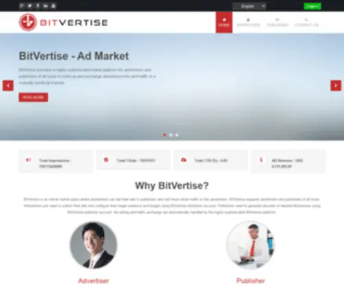 Bitvertise.net(BitVertise) Screenshot