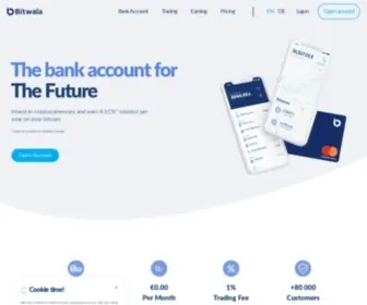 Bitwala.com(Bank account) Screenshot