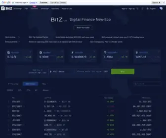 Bitz.com(Digital Finance New) Screenshot