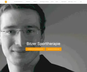 Bitzer-Sporttherapie.de(Front Page) Screenshot