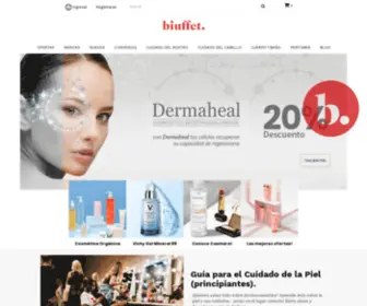 Biuffet.com(Productos de belleza) Screenshot