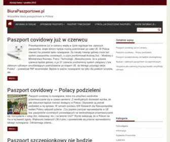 Biurapaszportowe.pl(Wszystkie biura paszportowe w Polsce) Screenshot