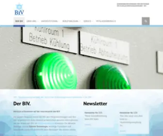 Biv-Kaelte.de(Der BIV) Screenshot