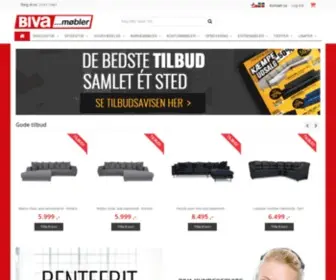 Biva.dk(Billige Møbler) Screenshot