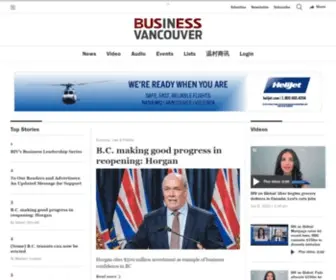 Biv.com(Vancouver & BC Business News) Screenshot