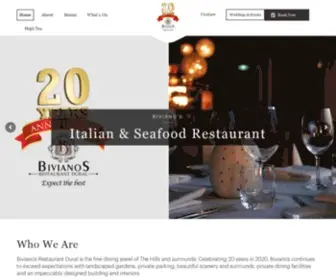 Bivianosdural.com(Bivianos Restaurant Dural) Screenshot