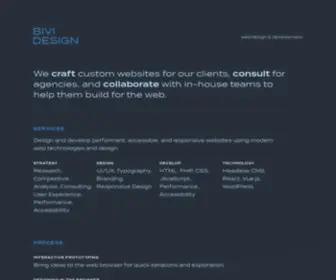 Bividesign.com(Bivi Design) Screenshot