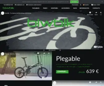 Biwbik.com(Bicicletas eléctricas) Screenshot