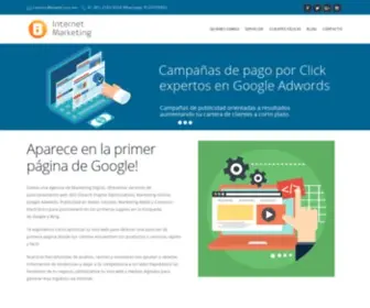 Biweb.com.mx(Biweb Internet Marketing) Screenshot