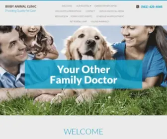 Bixbyanimal.com(Bixby Animal Clinic) Screenshot