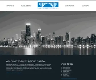 Bixbybridgecapital.com(Bixby Bridge Capital) Screenshot