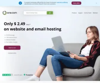 Bix.com(Hosted By One.com) Screenshot