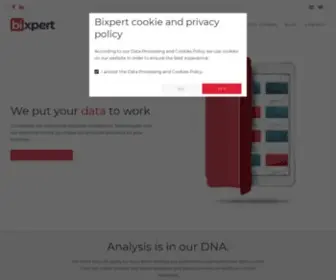 Bixpert.hu(Munkára fogjuk adatait) Screenshot
