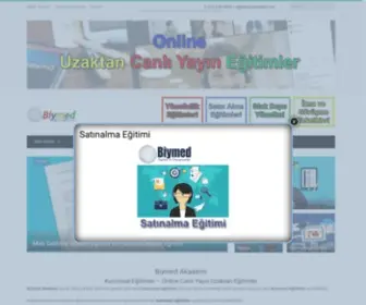 Biymed.com(Biymed Akademi Eğitim ve Danışmanlık) Screenshot
