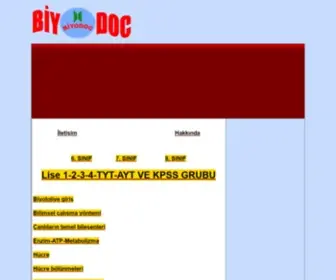 Biyodoc.com(BİYODOC) Screenshot