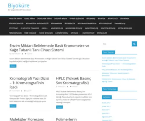 Biyokure.org(Biyoküre) Screenshot