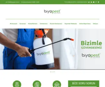Biyopest.com.tr(İlaçlama) Screenshot