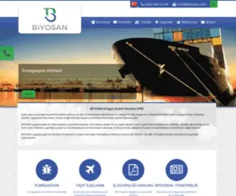 Biyosan.com(Biyosan Çevre Sağlık İlaçlama) Screenshot