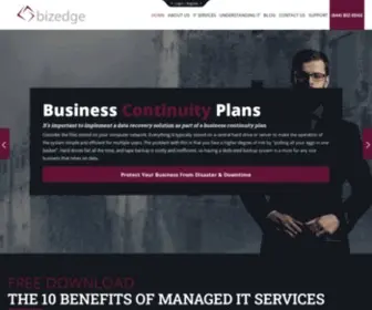 Biz-Edge.com(Managed IT Services & IT Support) Screenshot