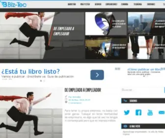 Biz-Tec.mx(Negocios, startups y tecnología en español) Screenshot