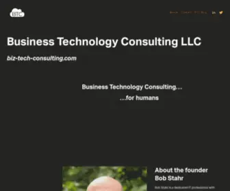 Biz-Tech-Consulting.com(Business Technology Consulting) Screenshot