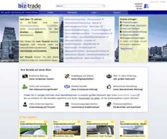 Biz-Trade.de(Unternehmensbörse ➡️ Firmenbörse und Kooperationsbörse) Screenshot