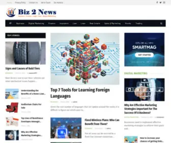 Biz2News.com(BIZ 2 NEWS) Screenshot