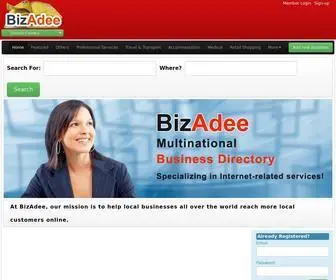 Bizadee.com Screenshot