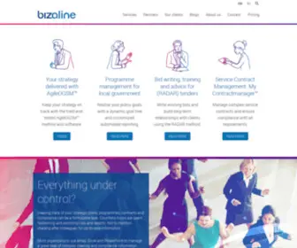 Bizaline.com(Home) Screenshot