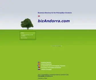Bizandorra.com(Principality of Andorra) Screenshot