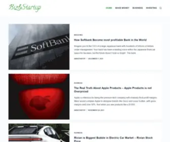 Bizandstartup.com(Make money online) Screenshot