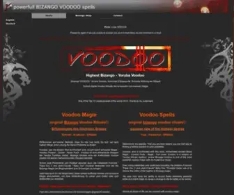 Bizango-Voodoo.com(Bizango VOODOO Meister) Screenshot