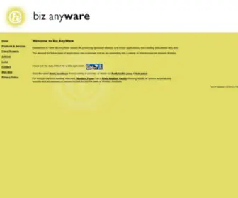 Bizanyware.com.au(Biz AnyWare) Screenshot