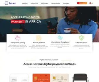 Bizao.com(Accélérons le paiement digital en Afrique) Screenshot