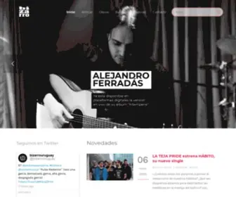 Bizarrorecords.com(Bizarro Records Inicio) Screenshot