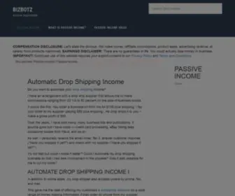 Bizbotz.com(Income Automated) Screenshot