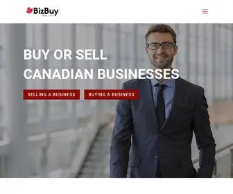 Bizbuy.ca(Canada's Exclusive Business Marketplace) Screenshot