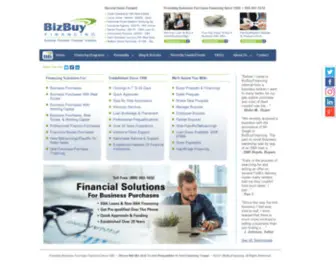 Bizbuyfinancing.com(Sba loan) Screenshot