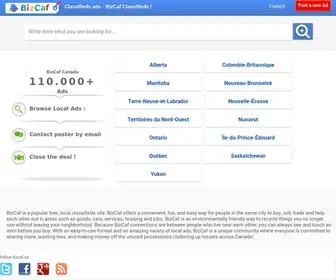 Bizcaf.ca(Classifieds ads) Screenshot